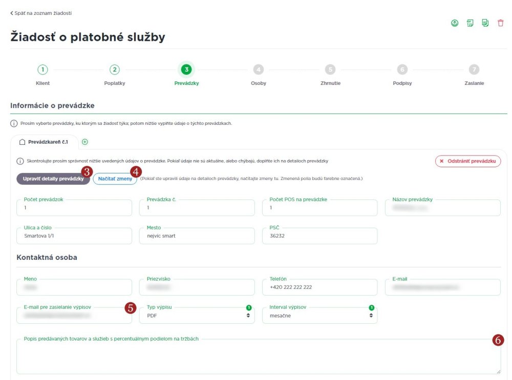 Žiadosť - Prevádzkárne