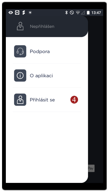 Ukončení KIOSK režimu - krok 2