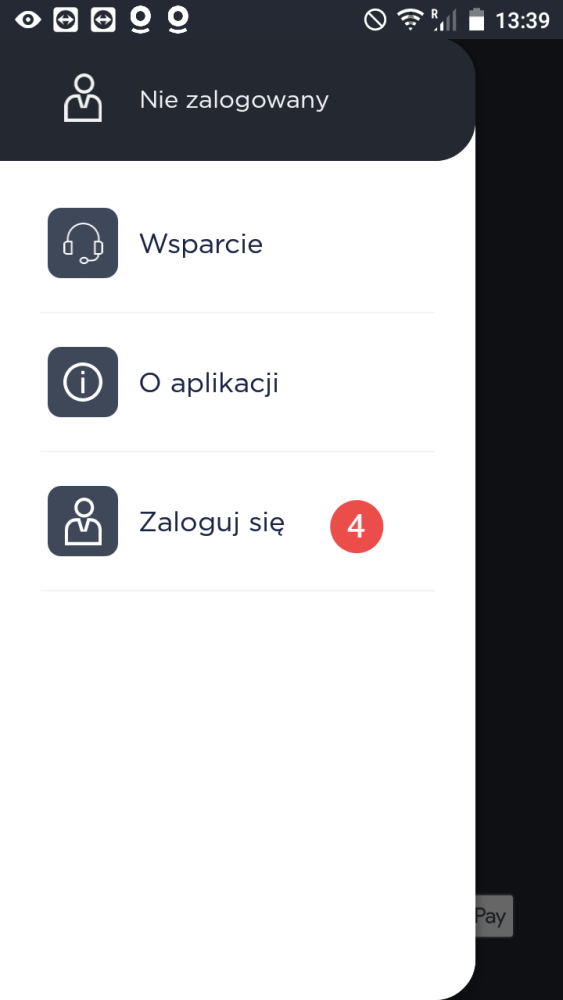 Wyjście z trybu KIOSKU – krok 2