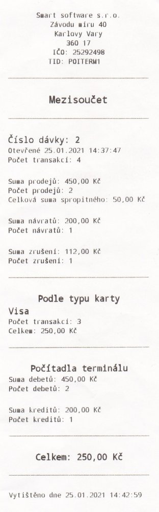 Mezisoučet (otevřený interval)