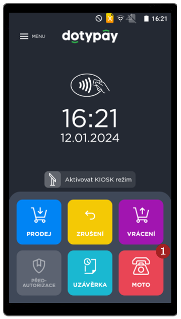 Dotypay - MOTO platba
