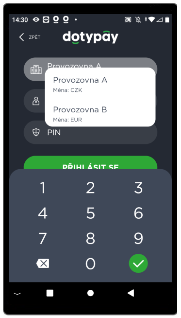 Multi měna - Více měn na jednom terminálu
