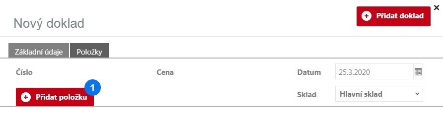 Tvorba dokladu o ostatním výdeji – krok 4