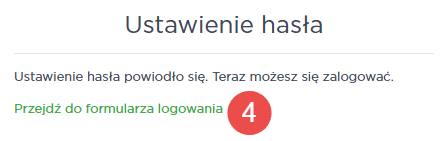 Zapomniałeś hasła? - krok 4