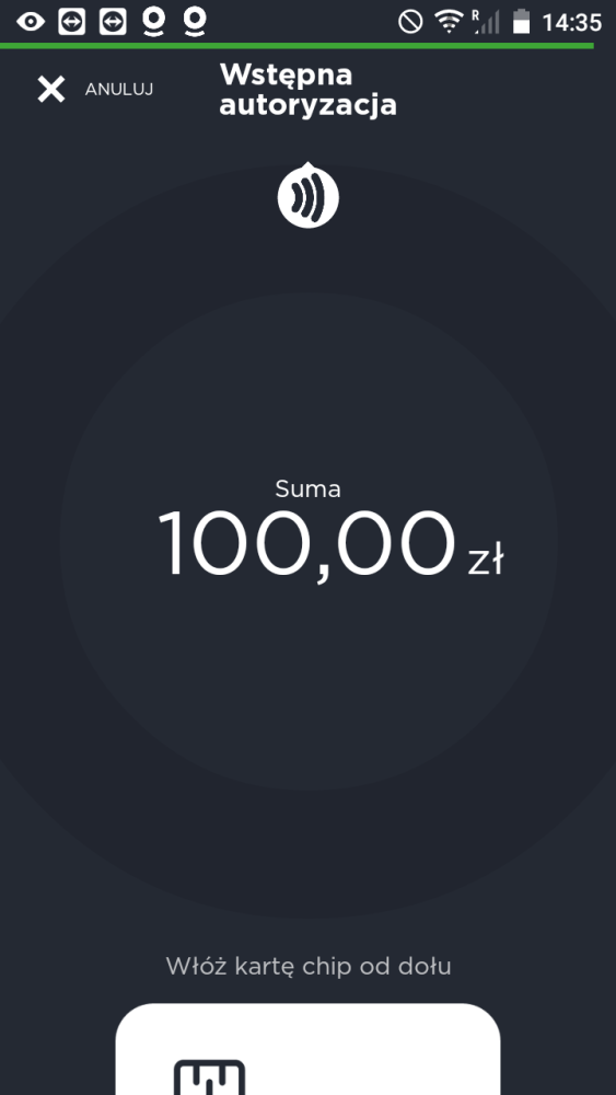 Autoryzacja wstępna - krok 2