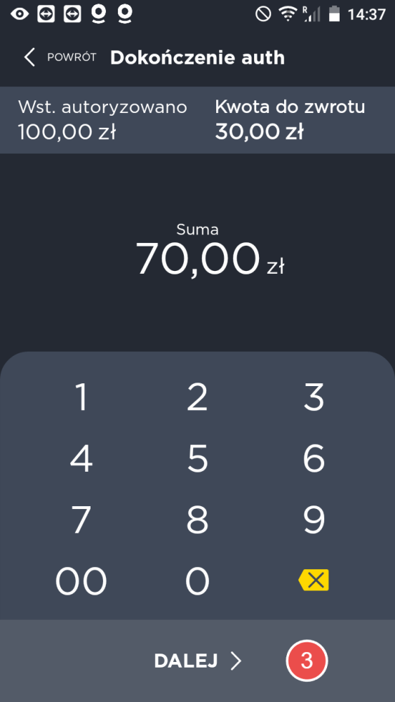 Ukończenie autoryzacji - krok 4