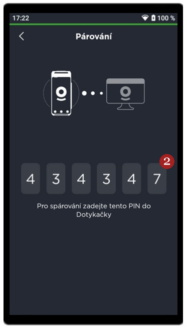 Propojit s Dotykačkou