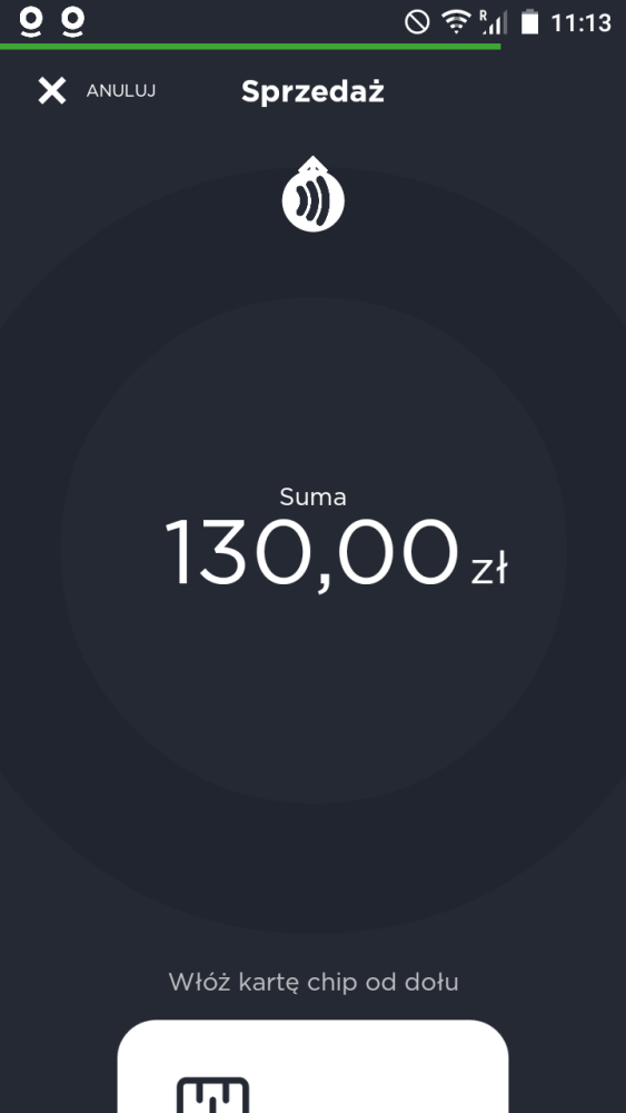 Płatność załadowana