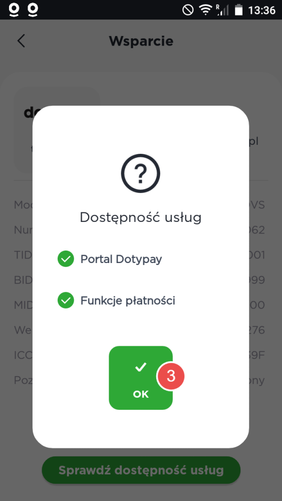 Dostępność usług