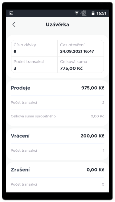 Přehled otevřeného intervalu