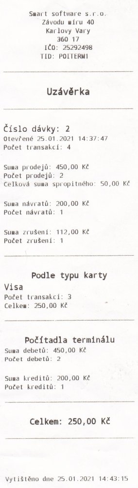 Uzávěrka (uzavřený interval)