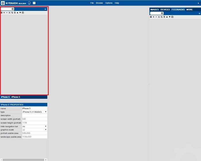 Creating a Panel - K-Touch - 1