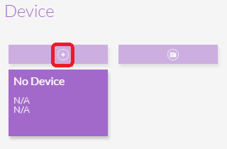 Add New Device Button Add New Device Button