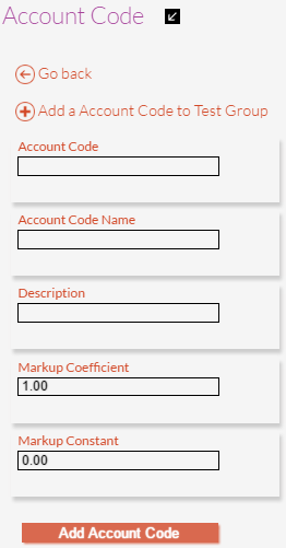 Account Code Details Account Code Details