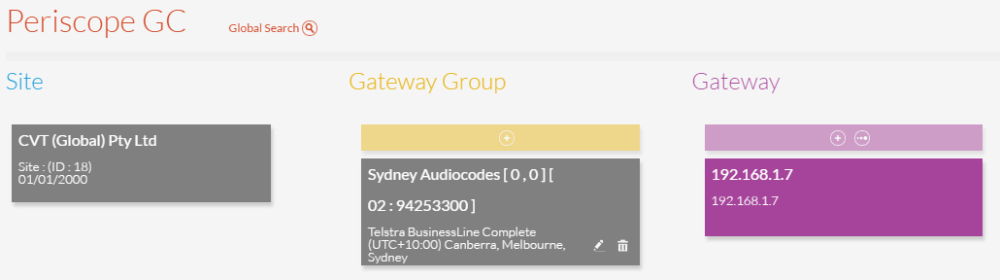 Gateway Page Gateway Page