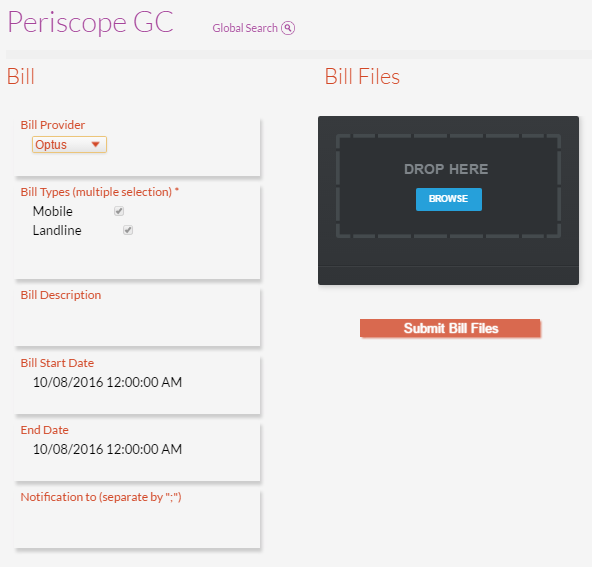 Upload Your Bill Soft Copy Upload Your Bill Soft Copy