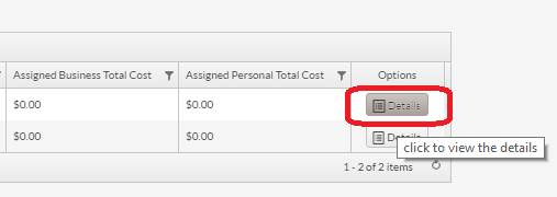 Bill Details Button Bill Details Button