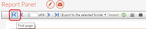 First Page Button First Page Button