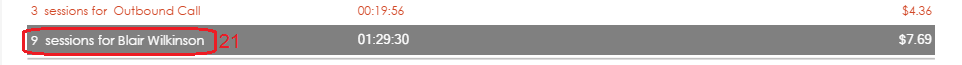Lync Audio User Detail Report Page 2 Lync Audio User Detail Report Page 2