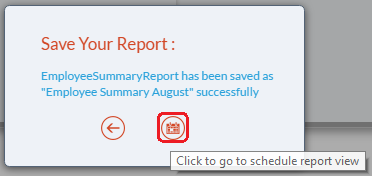 Go to Schedule Reports button Go to Schedule Reports button