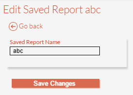 Report Name Editing Panel Report Name Editing Panel