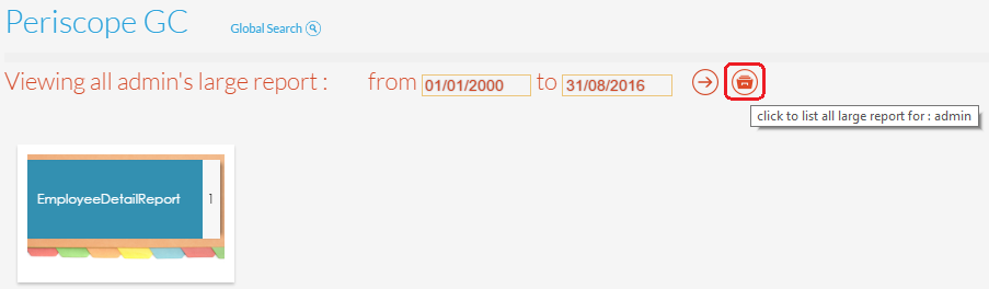 List All Large Reports List All Large Reports