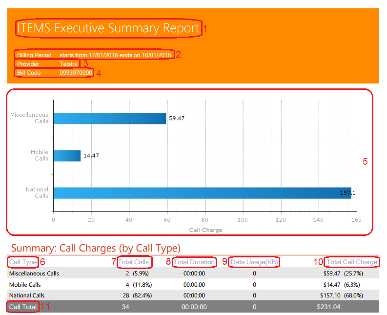 ITEMS Executive Summary Report ITEMS Executive Summary Report