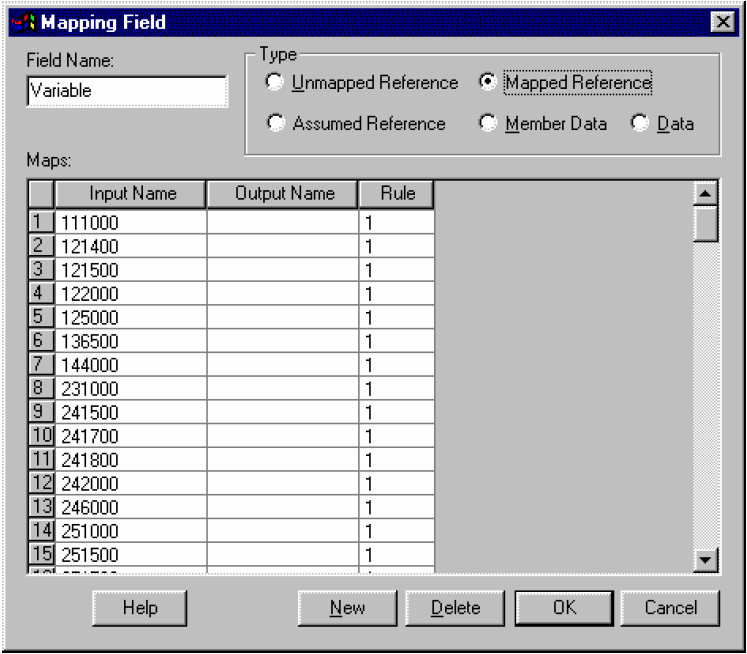 Pairing Input Names and Output Names - Cubix User Guide - 1