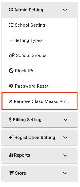 Remove Measurements - Compudance Online Helpdesk - 1