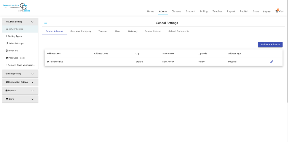 Admin Setup - Compudance Online Helpdesk - 1