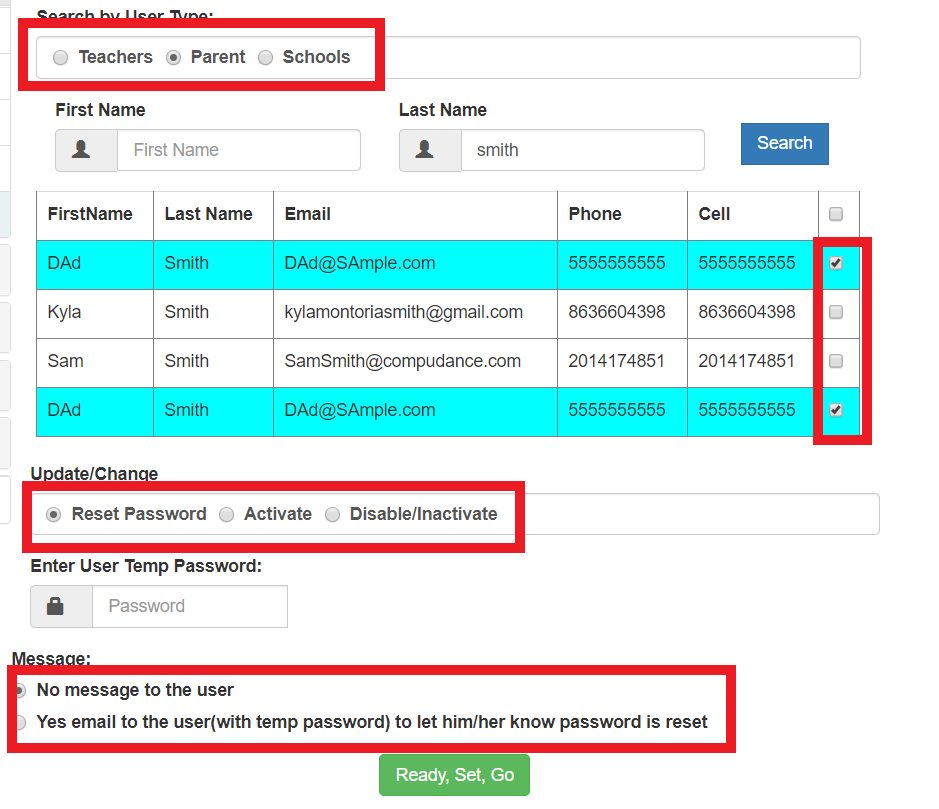 Password Reset - Compudance Online Helpdesk - 1