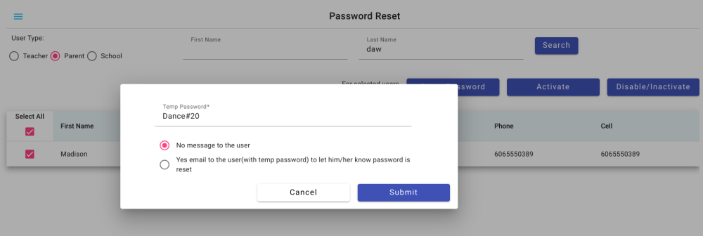 Password Reset - Compudance Online Helpdesk - 1