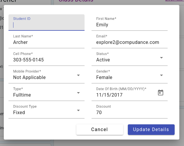 Basic Details - Compudance Online Helpdesk - 1