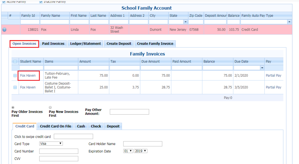 invoice paid in full