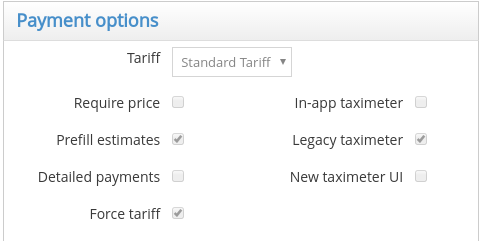 Basic Payment Options