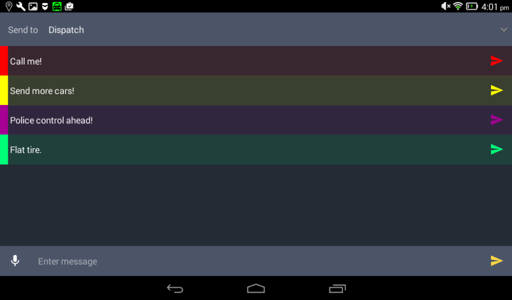 Your message can be a text message, a voice message, or a preset message. You message can be a text message, a voice message, or a preset message.